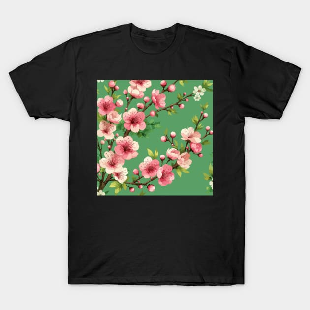 Cherry Blossom T-Shirt by Jenni Arts